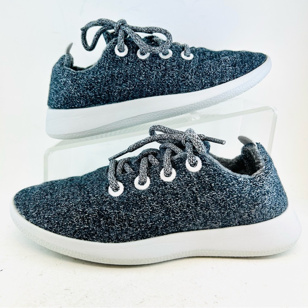 Allbirds Women's Natural Grey Wool Runners Casual Lace Up Sneakers, size 7 - Picture 5 of 11